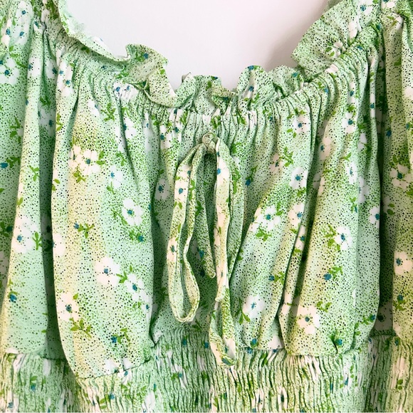 Faithfull the Brand Cosima Mini Dress in Merci Floral Print - Picture 5 of 10